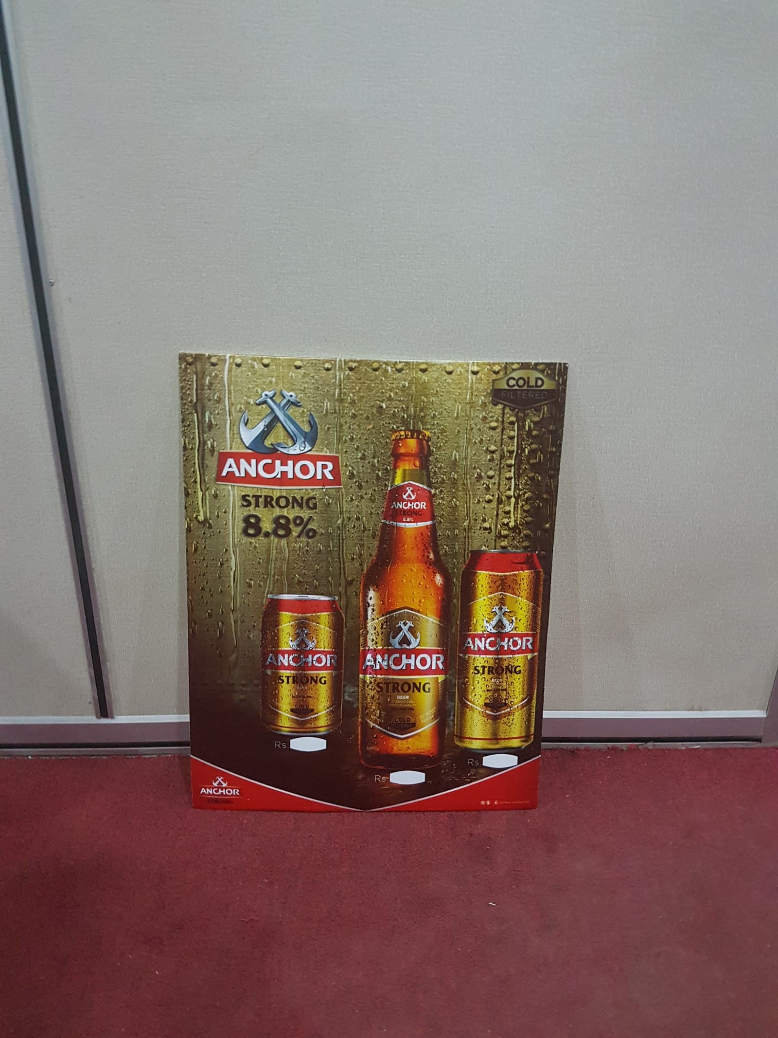 Anchor Strong 8.8% product cut-out display